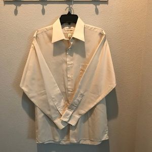 Beige Van Heusen Oxford Shirt